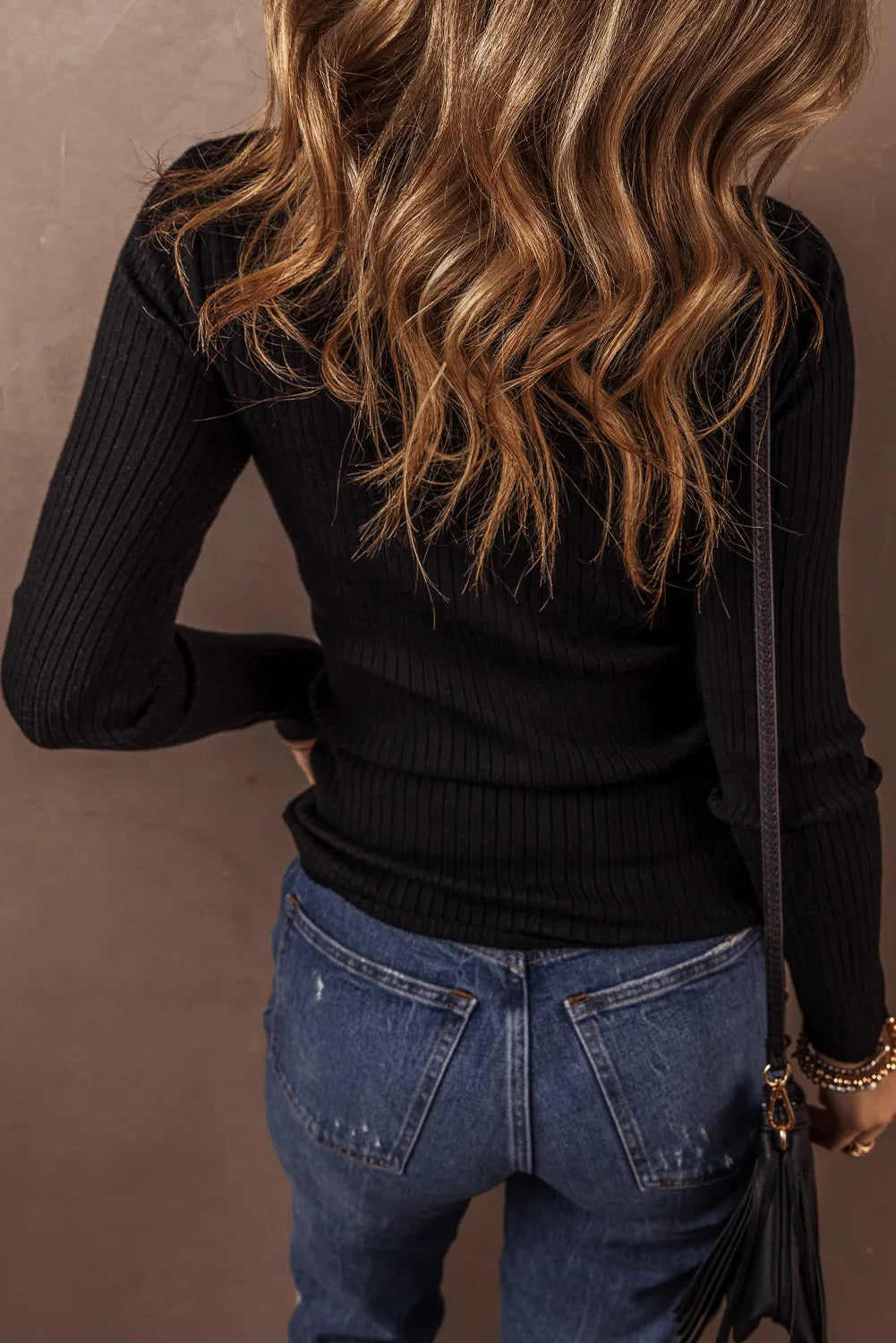 Button Up Collared Neck Top