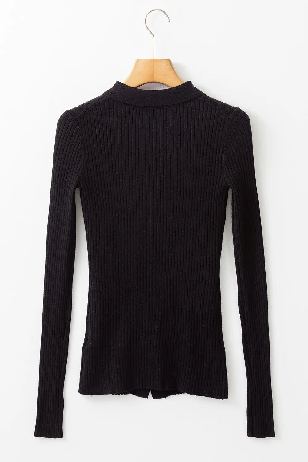Button Up Collared Neck Top