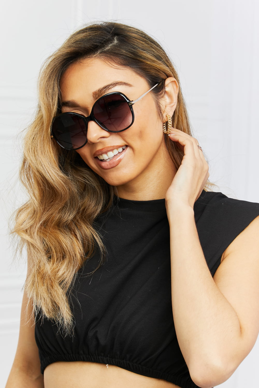 Sassy Me Hybrid Full Rim Sunglasses