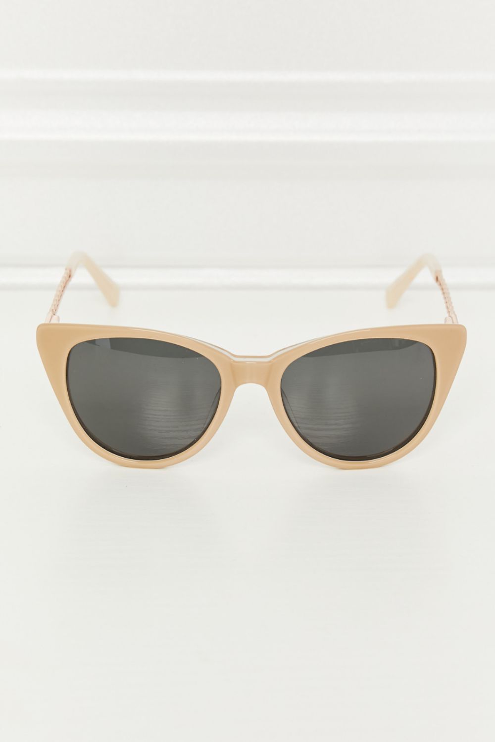 Sassy Cat-Eye Acetate Frame Sunglasses