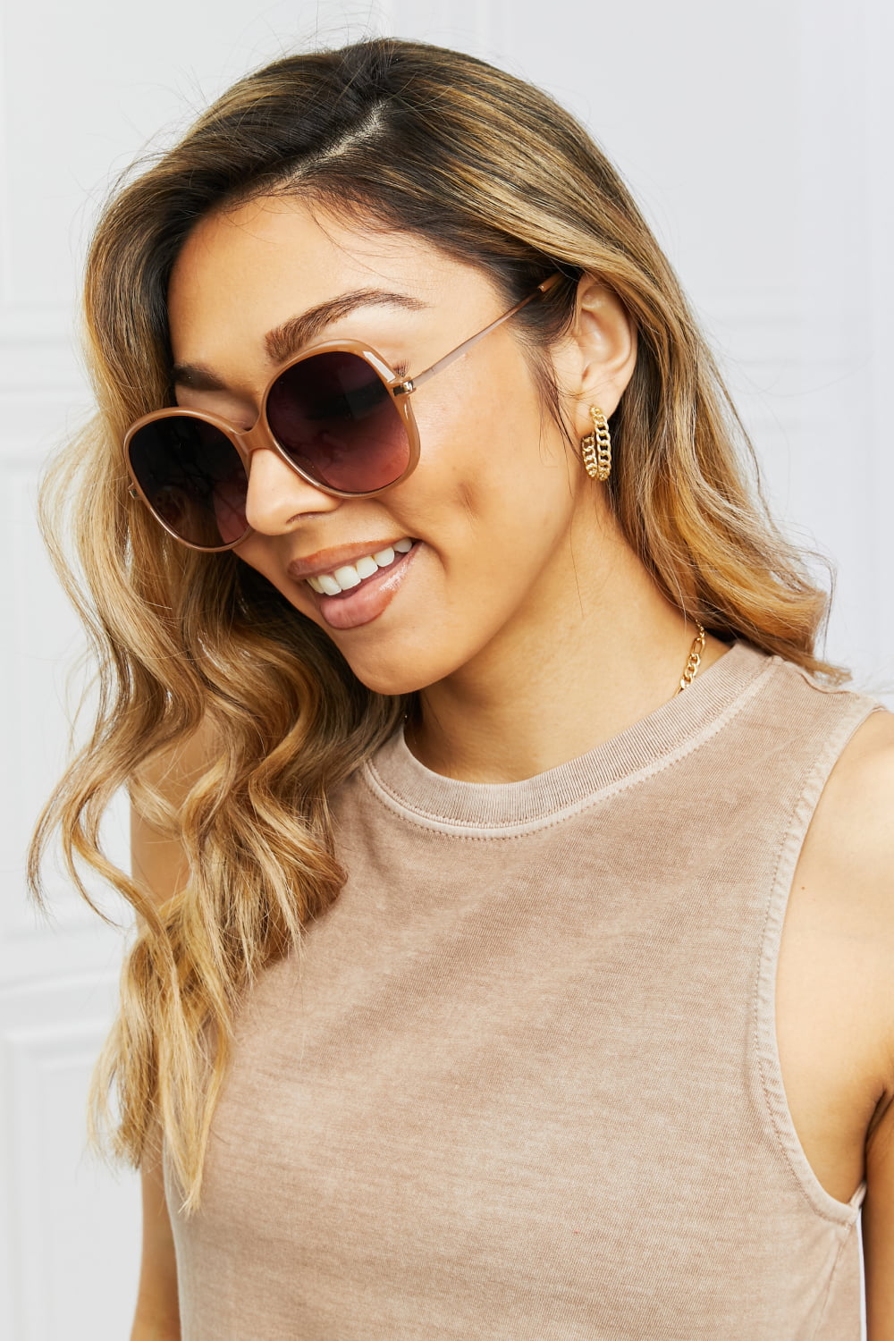 Sassy Me Hybrid Full Rim Sunglasses
