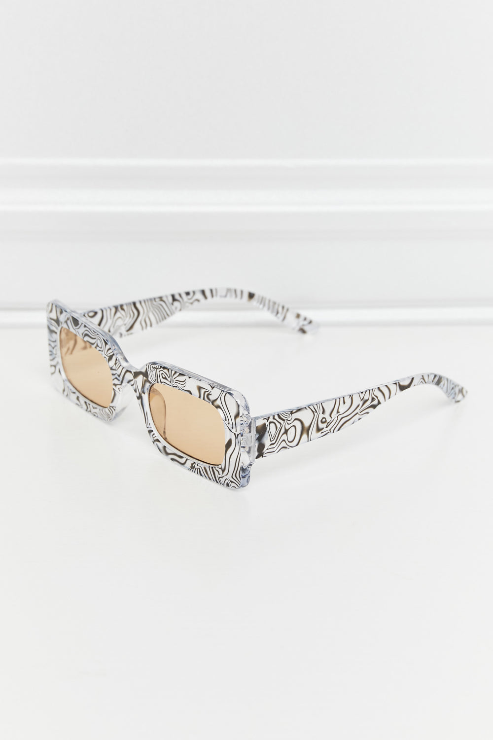 Sassy to Me Tortoiseshell Rectangle Sunglasses