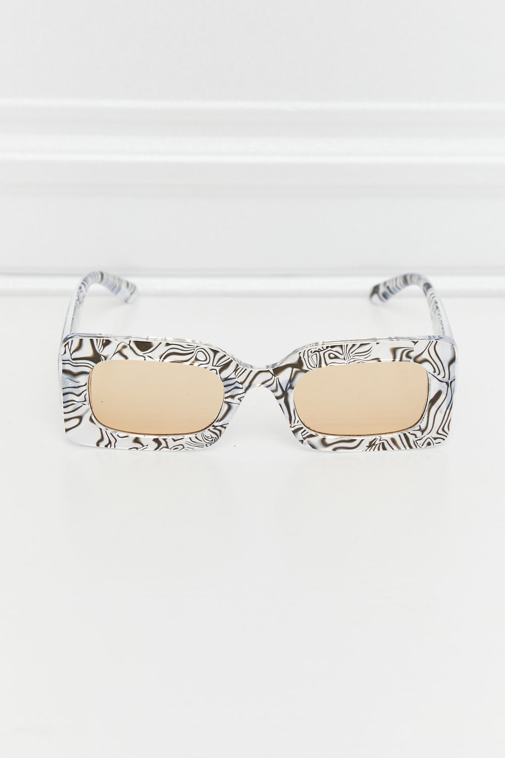 Sassy to Me Tortoiseshell Rectangle Sunglasses